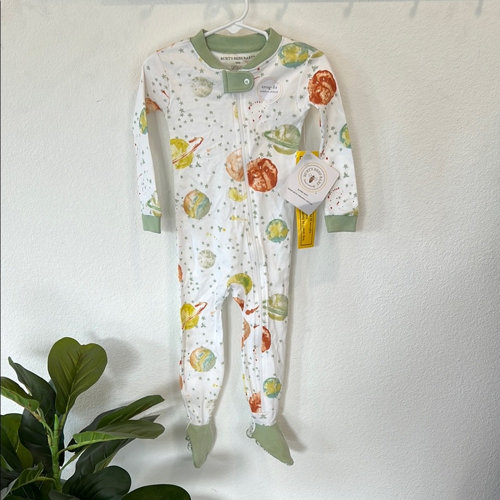 NWT Burt’s Bees Baby Pajamas